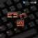 (KBDFANS) EnjoyPBT ABS DOUBLESHOT Pink on Black