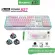 KEYBOARD(คียบอร์ด)Mechanical Gaming RGB รุ่นFENRIR X27 PINK-WHITE (Blue, Red )