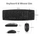 Micropck Model KM-2003 Keyboard with Wired Classic Combo Mouse Keyboard