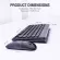 Keyboard+Mouse Wireless Desktop K885 Wireless Key Board OKER keyboard set