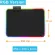 RGB mouse pad, glowing glowing game, colorful LED, thick tank, Th31247