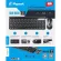 RAZEAK RKM-8600, wireless keyboard set, no need to add Wireless Keyboard+Mouse Charger.