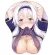 3D mouse pad, chest, cute silicone cushion, two -dimensional cartoon, beauty, sexy wrist sheet