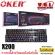 OKER X200 Machanical Black Daimond Bule Switce, RGB Makanic Light