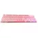 NUBWO NKM-623 Keyboard+mouse combo set SAVITAR คีย์บอร์ดเกมมิ่ง สีขาว สีชมพู