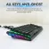 OKER K420 RGB Backlit Blue Switches Gaming Key Board