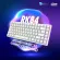 (คีย์ไทย) คีย์บอร์ด Royal Kludge RK84 White Wireless Mechanical Keyboard