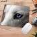 Mairuige Big Cat Green Eyes Cat Face Gamer Play Mousepad Design Pattern Computer Mousemat Gaming Mouse Pad 22x18cm