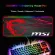 Mrgbest Msi Mouse Pad Led Rgb Big Size Xxl Gamer Anti-slip Rubber Pad  Play Mats Gaming For Keyboard Lapcomputer Pc