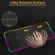 Rgb Luminous Gaming Mouse Pad Oversized Glowing Usb Led Extended Keyboard Pu Non-slip Rubber Mat Xxl Gamer Computer Mousepad