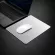 Metal Aluminum Mouse Pad Mat Hard Smooth Magic Thin Mousead Double Side Waterproof Fast And Accurate Control For Office Home