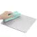 Metal Aluminum Mouse Pad Mat Hard Smooth Magic Thin Mousead Double Side Waterproof Fast and Accurate Control for Office Home