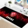 MSI Mouse Pad Large XXL Gamer Anti-Slip Rubber Pad Gaming Mousepad to Keyboard Lapcomputer Speed ​​Mouse Desk Play Mats