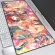 FATE FOGE SABER LARGE PAD MOT Anime Print Computer Gamer Locking Edge Mousepad Keyboard MICE 30x80cm