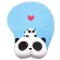 NAJODA Anime Panda 3D Mouse Pad Ergonomic Silicon Gaming Mousepad with Wrist Support Animal Mouse Mat for PC MAC