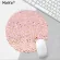 Maiya Floating Dots Black And Gold On White Silicone Round Mouse Pad Mouse Game Anti-slip Lappc Mice Pad Mat Gaming Mousepad