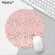 Maiya Floating Dots Black and Gold on White Silicone Round Mouse Pad Mouse Game Anti-Slip Lapc Mice Pad Mat Gaming Mousepad