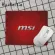 Ruicaica Maiyaca Non Slip Pc Funny Msi Logo Keyboard Gaming Mousepads Size For 18x22cm 25x29cm Rubber Mousemats