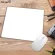 Mrgbest Gaming Pad All White Anti-slip Natural Rubber Base With Sewn Edges Blank Sublimation Mouse Pad Rgb Led