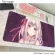 Emilia Padmouse Wrist Rest Accessory Anime Mouse Pad Anime Gaming Mats Keyboard Mouse Mat Gamer