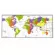 World Map Rubber Mouse Pad Large MOT DESK MATS BIG MOUSEPADS Gaming Rug XL for Office Work/ Gaming