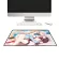 Xgz Cartoon Large Size Mouse Pad Black Lock Edge Anime Beach Girl Lappc Table Mat Big Chest Sister Rubber Non-slip Universal