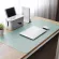 Portable Double-Side Usable Large Mouse Pad Computer Keyboard PU Leather Suede Desk Mat Gaming Office Mousepad Gamer Lappad