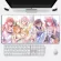 Large Anime Girl The Quintessentals Mousepad Gamer Otaku Kawaii XL Mouse Pad Cartoon 60x30cm Computer Keyboard Mat