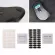 30 Pieces/set 0.6mm Thickness Mouse Feet Mouse Skates For Microsoft Ie3.0 Io1.1 Black/white Good Quality