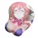 1PC 3D Sexy Beauty Hips Mouse Pad Creative Cartoon Anime Soft Silicone Mousepad with Wrist Rest Japan Comic Peripheral Sex Decor
