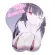 1PC 3D Sexy Beauty Hips Mouse Pad Creative Cartoon Anime Soft Silicone Mousepad with Wrist Rest Japan Comic Peripheral Sex Decor