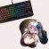 Fffas Sexy Breast Soft Silicon 3d Mouse Pad Ergonomic Mousepad With Wrist Rest Notebook Computer Pc Mat
