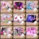 MAIRUIGE BIG COOL BEAUTIFUFUR FLOWER BUTTERFLY Keyboard Gaming Mouse Pads Small Size for 18x22222CM RUBBER MOUSEMATS