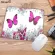 Mairuige Big Cool Beautiful Flower Butterfly Keyboard Gaming Mouse Pads Small Size For 18x22cm Rubber Mousemats