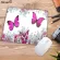 MAIRUIGE BIG COOL BEAUTIFUFUR FLOWER BUTTERFLY Keyboard Gaming Mouse Pads Small Size for 18x22222CM RUBBER MOUSEMATS