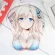 Fffas Cartoon 3d Breast Mouse Pad Silicone Wrist Rest Japan Korea Anime Mousepad Chest Mouse Hand Resist Muismat Tapis De Souris