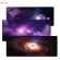 Mairuige 900*400*3mm Large Gaming Mouse Pad Purple Star Space Waterproof Extended Lock Edge Computer Desk Notbook Table Cup Mat