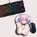 Fffas 3d Mouse Pad Sexy Breast Ergonomic Oppai Busty Boob Anime Girl Gamer Wrist Rest Mousepad For Lappc