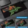 GREEN PRINT LARGE GAMING MOUSE PAD Anti-Slip Natural Rubber Mouse Mat Keyboard Pad Desk Mat Lapcomputer Mat Gamer Mousepad