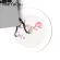 Maiyaca Plum Blossom Little Bird White Background Game Speed Mice Retail Round Mousepad Diy Non-slip Mouse Pad Anime