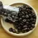 Premium grade coffee beans, Doi Mae U, dark roasted neck