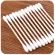 คอตตอนบัด สำลีก้าน 100 ก้าน Cotton buds สำลีปั่นหูด้ามไม้ สำลีไม้ สำลีเช็ดเครื่องสำอาง