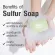 OXE Cure Sulfur Soap for acne Can be used for both body and face