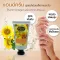 Hand nourishing cream and hand cream, sunflower seed oil The hand is gentle, pleasant to the touch. Nourishing nails, strong, 50 grams, Rueanmaihom fragrant wooden house