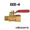 100% authentic brass ball valve, ball valve, 1/4 inch brass valve, 2 sides of the eel tail, there are 6 sizes to choose from as a valve valve, water, oil