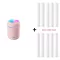 Portable 300ml Humidifier Usb Ultrasonic Dazzle Cup Difr Cool Mist Maer Air Humidifier Ifier With Ro Lit