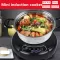 EDOS, small electromagnetic oven, small hot pot, hot milk soup, household stove, multi -purpose electromagnetic oven