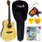 Fantasia, airy guitar 41 "Model C41N wood color + guitar training kit