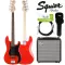 Fender® กีตาร์เบสไฟฟ้า Precision รุ่น Squier Affinity Precision Bass + อุปกรณ์กีตาร์ Fender ของแท้