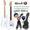 Kazuki กีตาร์ไฟฟ้า ทรง Strat 22 เฟร็ต ปิ๊กอัพแบบ SSS รุ่น BKZ-ST01 + แถมฟรีกระเป๋ากีตาร์ & สายสะพาย & สายแจ็ค & คันโยก & ปิ๊กกีตาร์